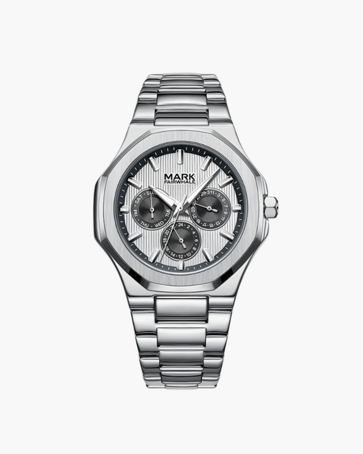 Quartz Watch | Stainless Steel | Multifunction Dial