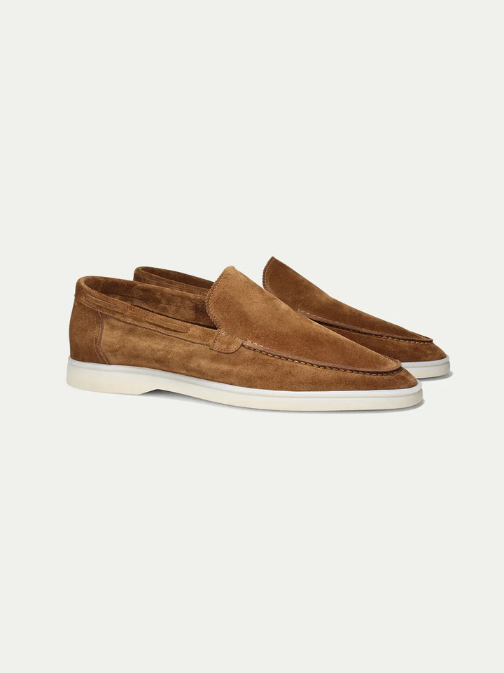 Suede Loafers | Soft Comfort Sole | Modern Slip-On Design