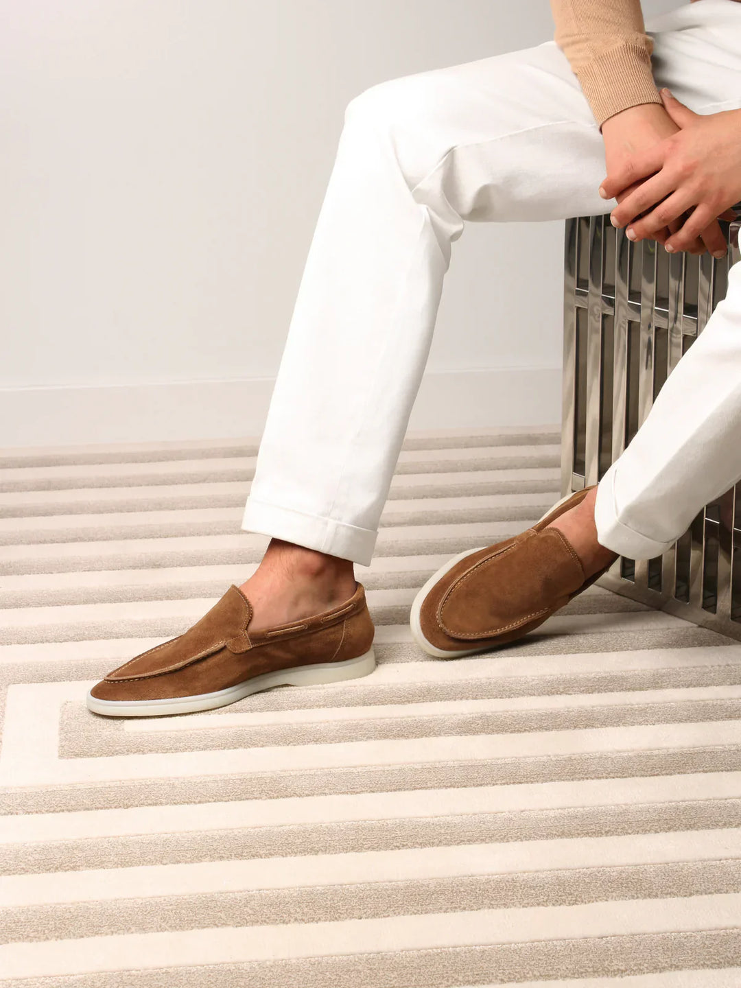 Suede Loafers | Soft Comfort Sole | Modern Slip-On Design