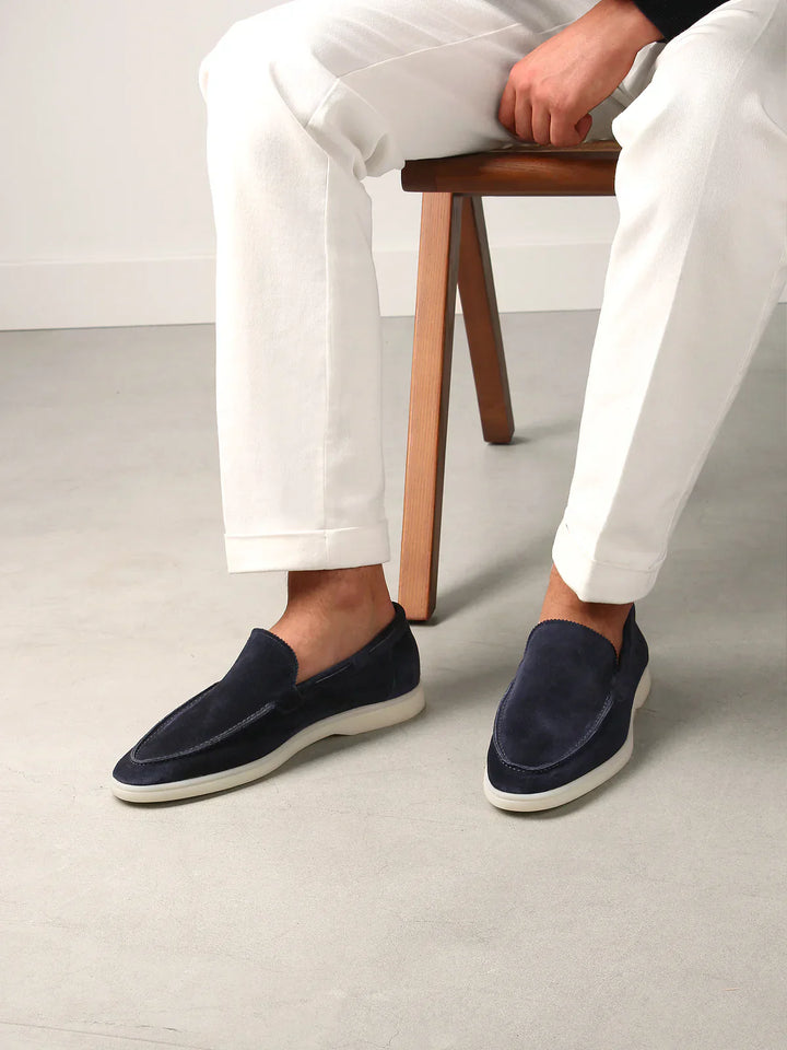 Suede Loafers | Lightweight Comfort Sole | Modern Slip-On Design
