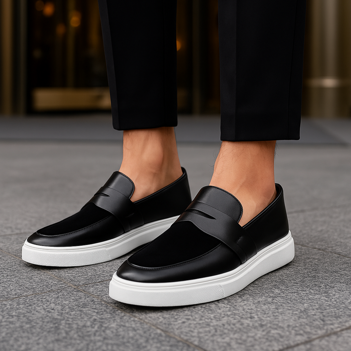 Leather Loafers | Slip-On Penny Style | The Core Collection