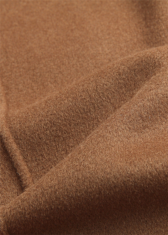 Overcoat | Wool Blend, Medium Length, Notch Lapel