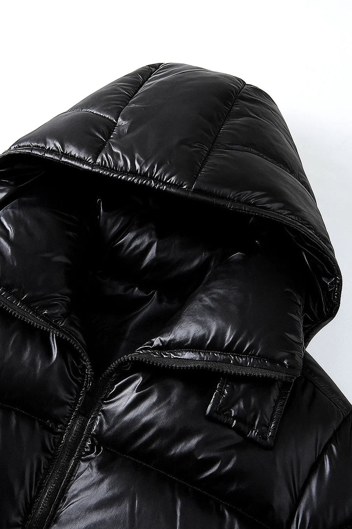Winter Hooded Puffer Jacket | Lightweight Insulated Shell