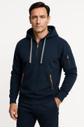 Men's Fleece Hoodie | Zip Detail | The Core Utility Knit
