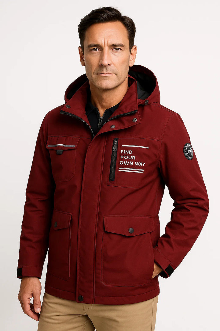 Technical Parka | Water-Resistant Hooded Outerwear