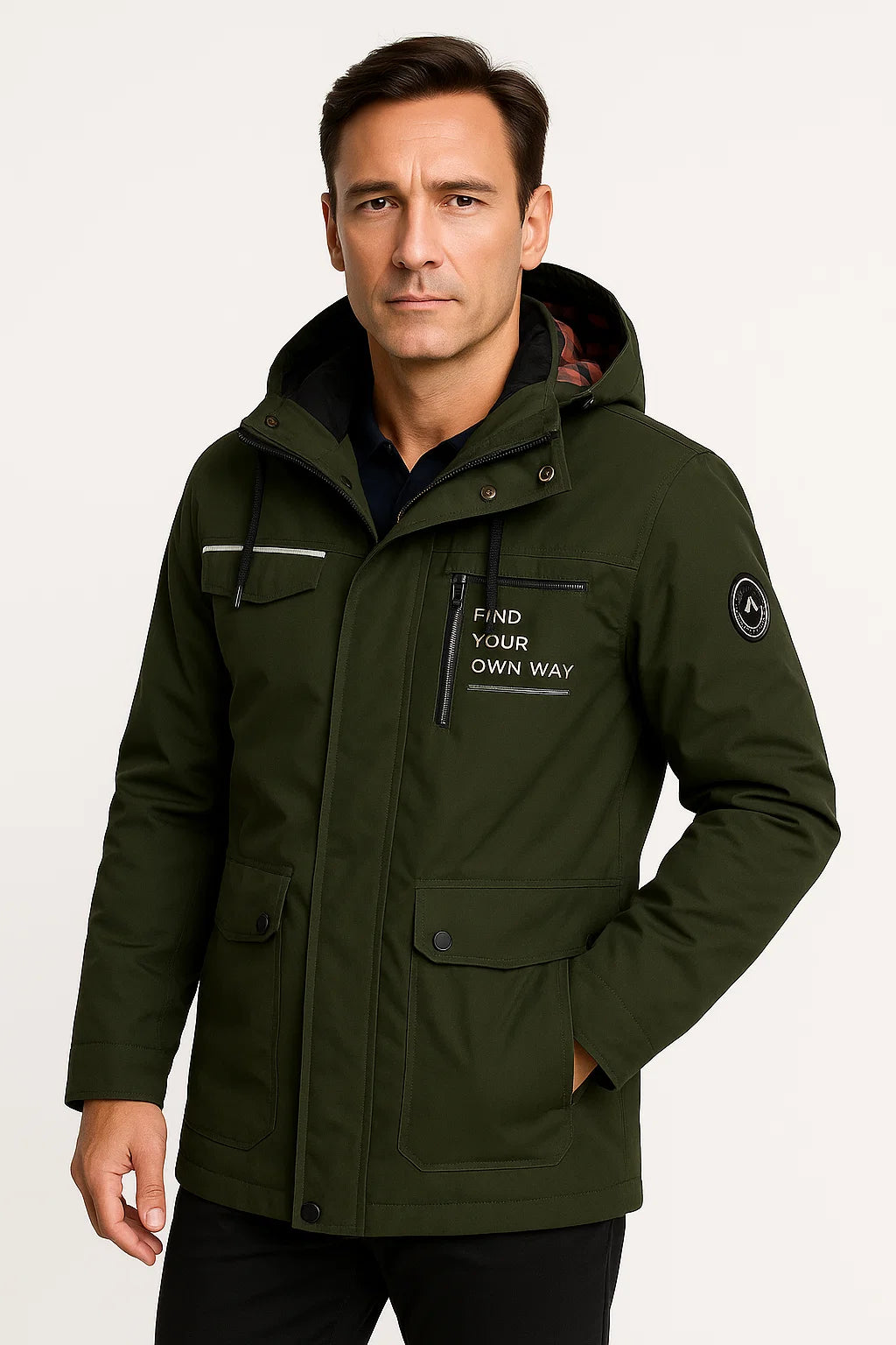 Technical Parka | Water-Resistant Hooded Outerwear