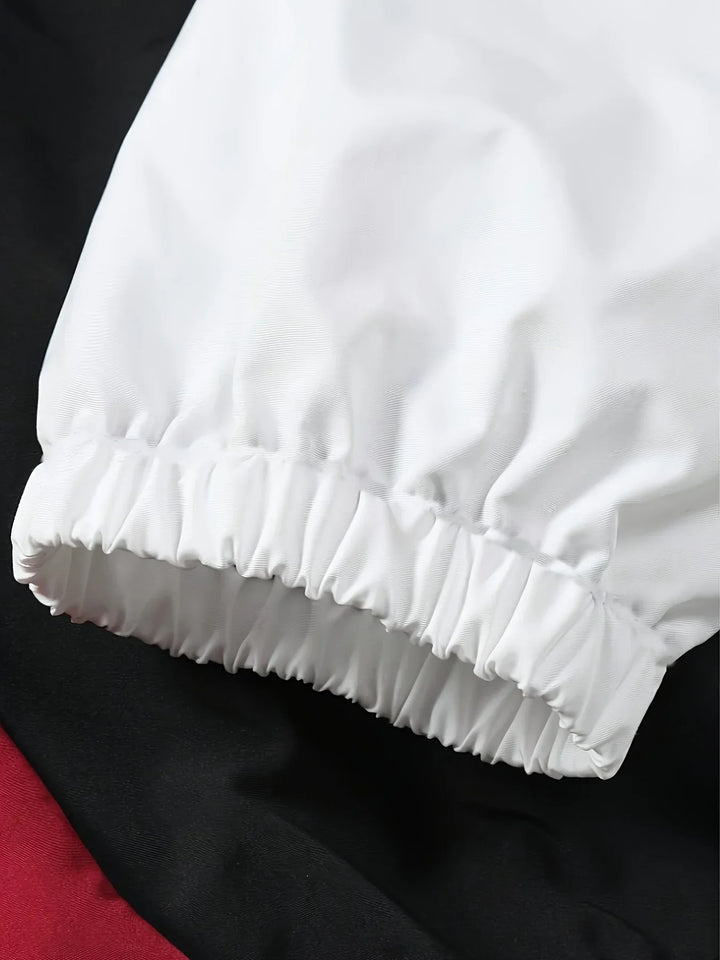 Windbreaker Jacket | Lightweight Colour-Blocked