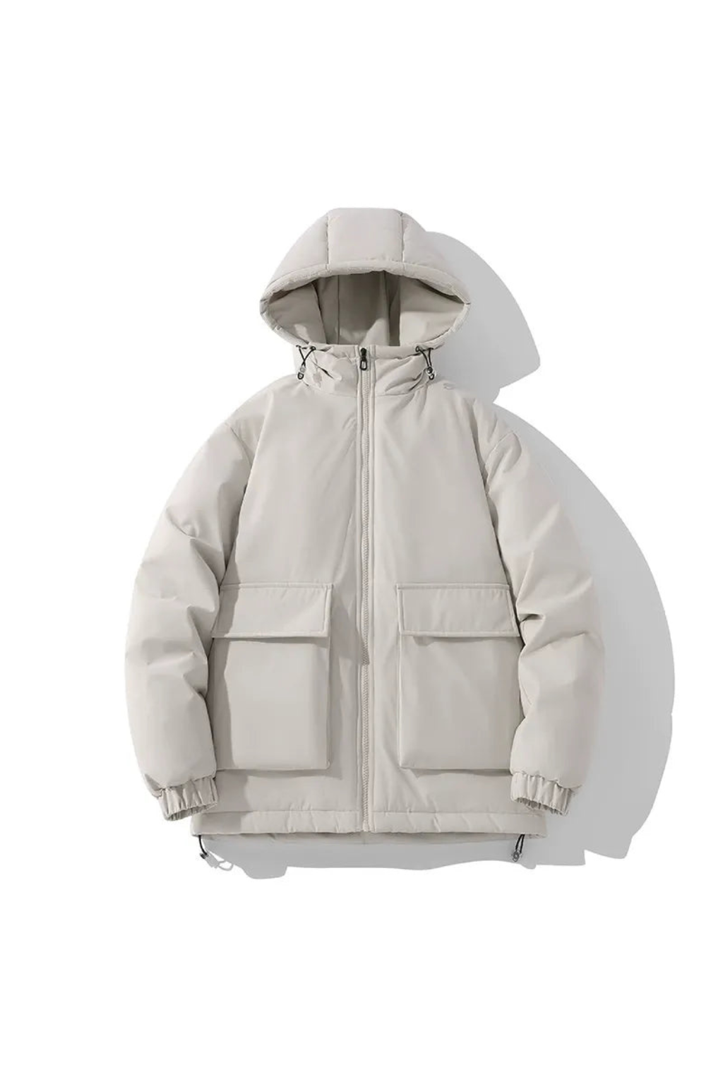 Hooded Puffer Jacket | Quilted Oversized Fit | Winter Insulated