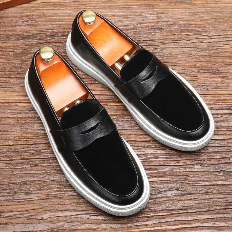 Leather Loafers | Slip-On Penny Style | The Core Collection