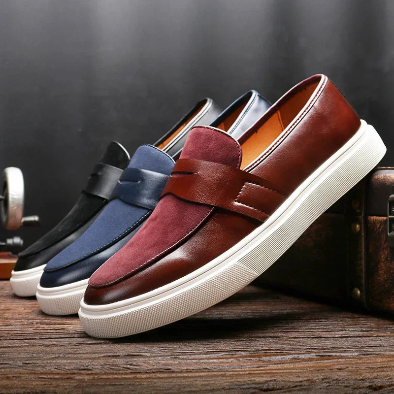 Leather Loafers | Slip-On Penny Style | The Core Collection