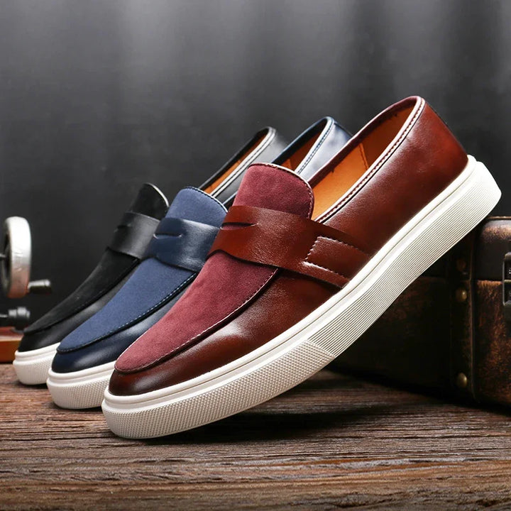 Leather Loafers | Slip-On Penny Style | The Core Collection