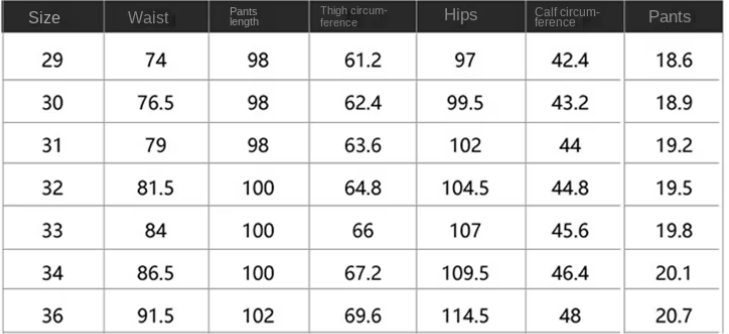 Trousers | High Waist | Pleated Wool | Herringbone Weave | Straight Fit - Size Chart