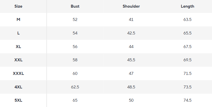 Men's Fleece-Lined Vest | Insulated Quilted Gilet - Size Chart