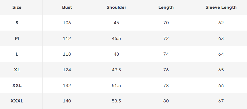 Quarter-Zip Sweater | Slim Fit Thermal Knit - Size Chart