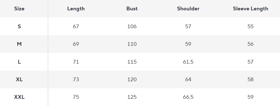 Knit Sweater | Abstract Pattern Crew Neck - Size Chart