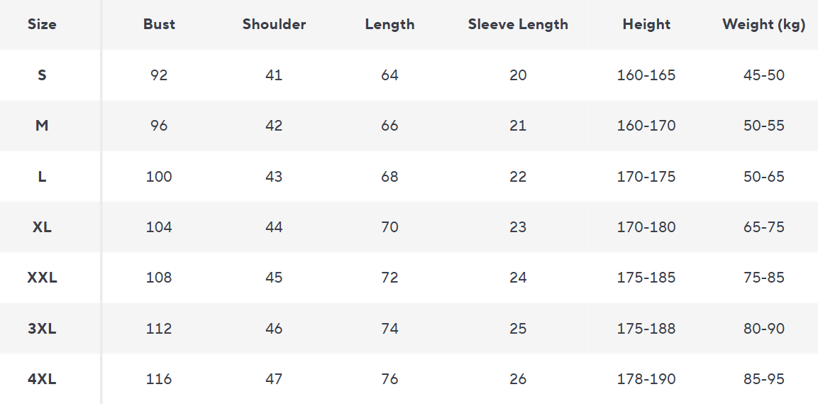 Sleeveless Sweater Vest | Cotton Wool Blend | Classic Fit - Size Chart