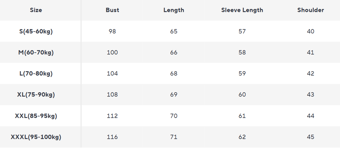 Men's Merino Wool Sweater | Raglan O-Neck | Smart Casual Knit - Size Chart