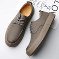 Sneakers, Genuine Leather, Grey