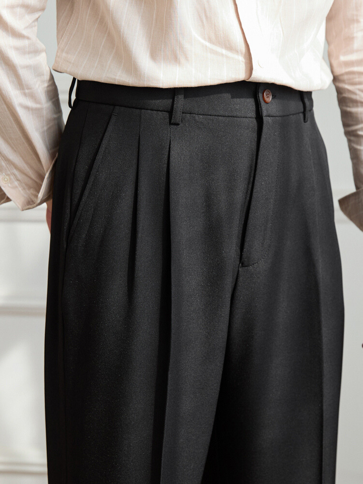 Trousers | High Waist | 100% Linen | Straight Fit