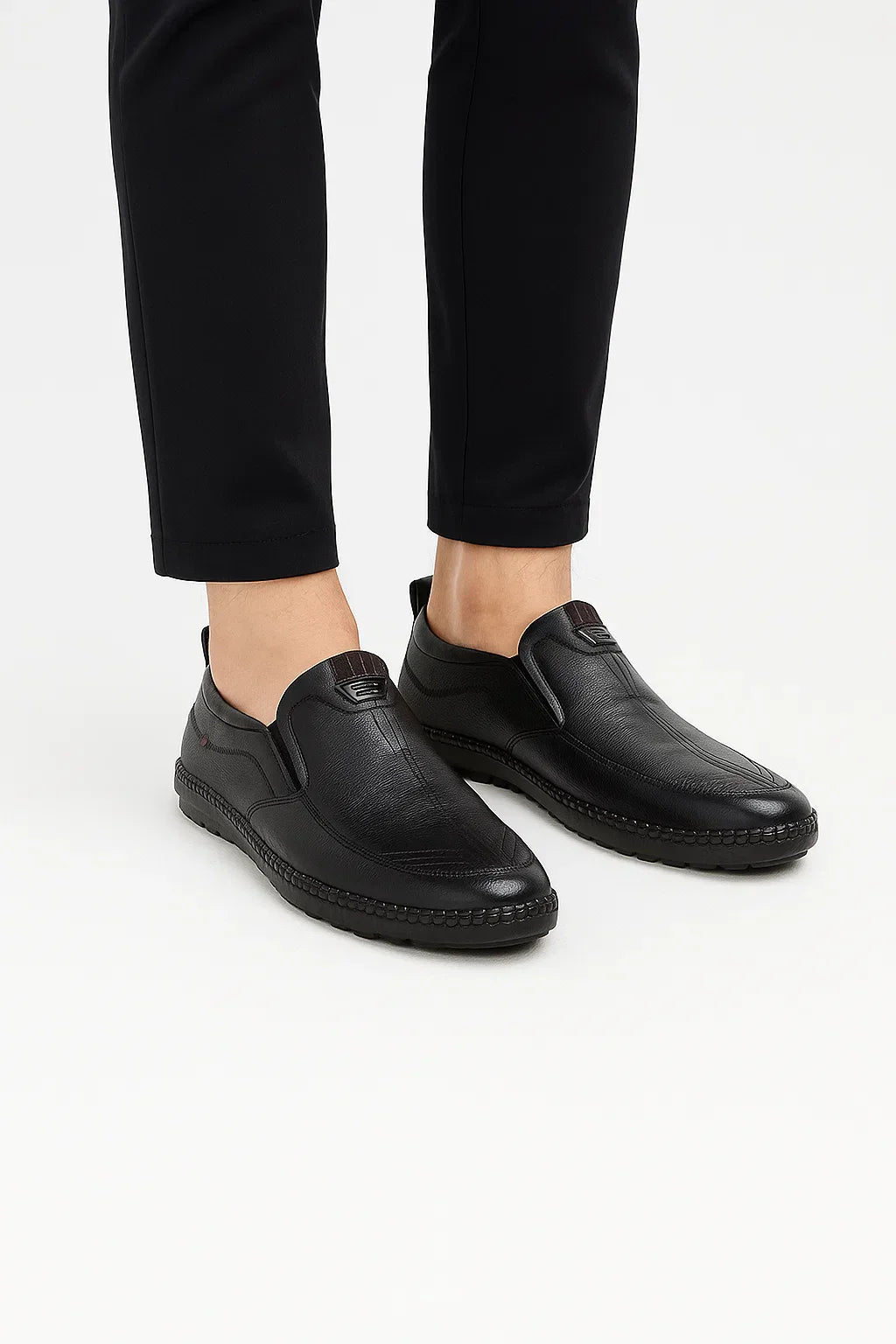 Men's Slip-On Loafers | PU Leather | The Core Collection