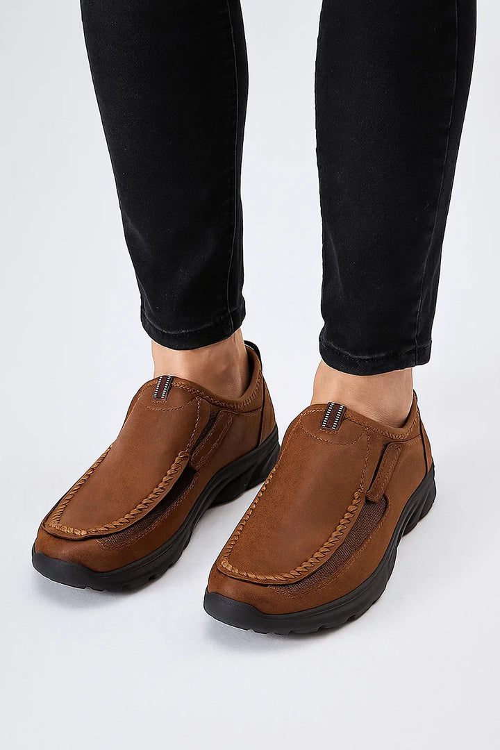 Men's Slip-On Loafers | PU Leather | The Core Collection