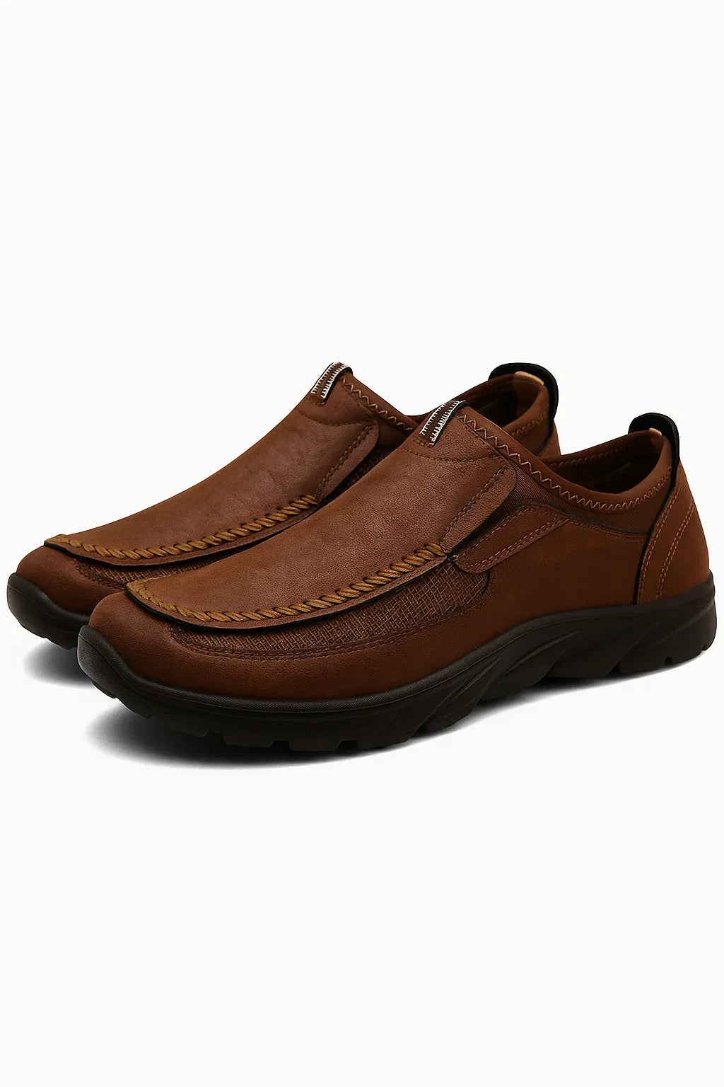 Men's Slip-On Loafers | PU Leather | The Core Collection