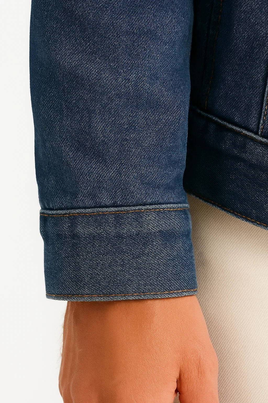 Denim Jacket | Fleece Lined Winter Overshirt