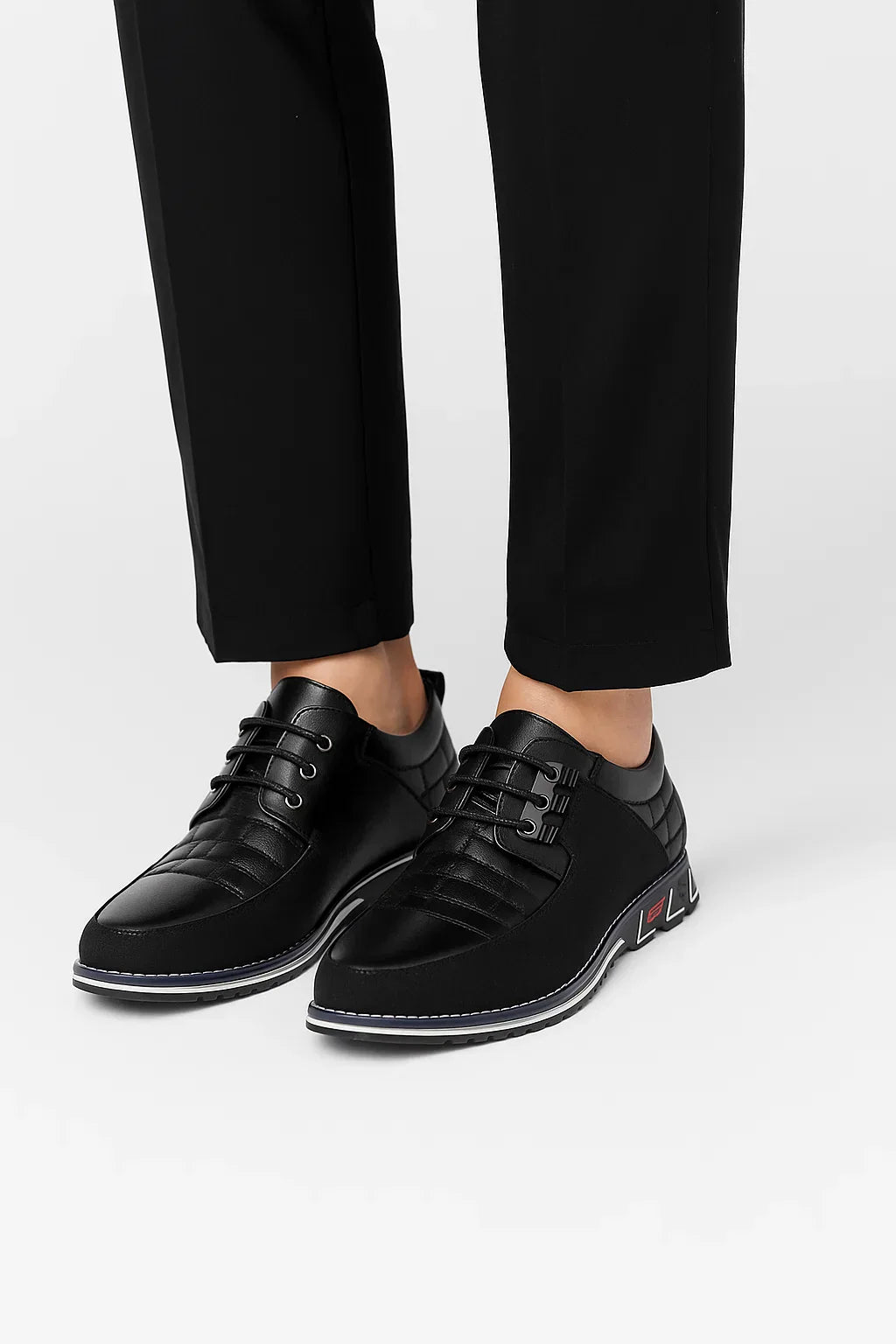 Men's Lace-Up Oxford Shoes | Artificial Leather | The Core Collection