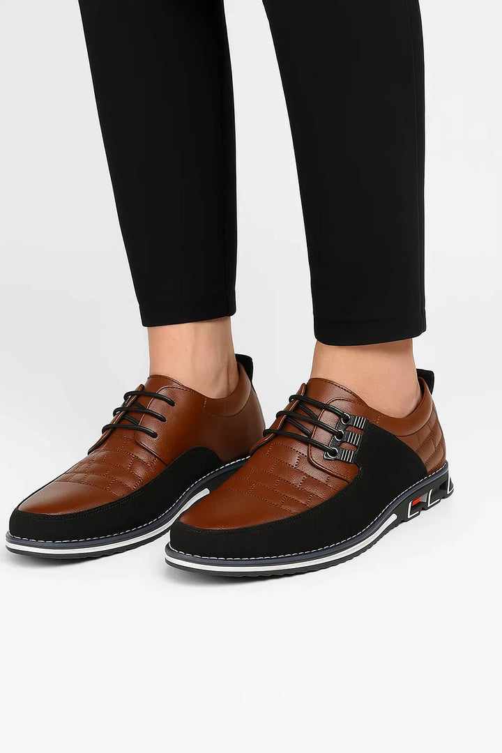 Men's Lace-Up Oxford Shoes | Artificial Leather | The Core Collection