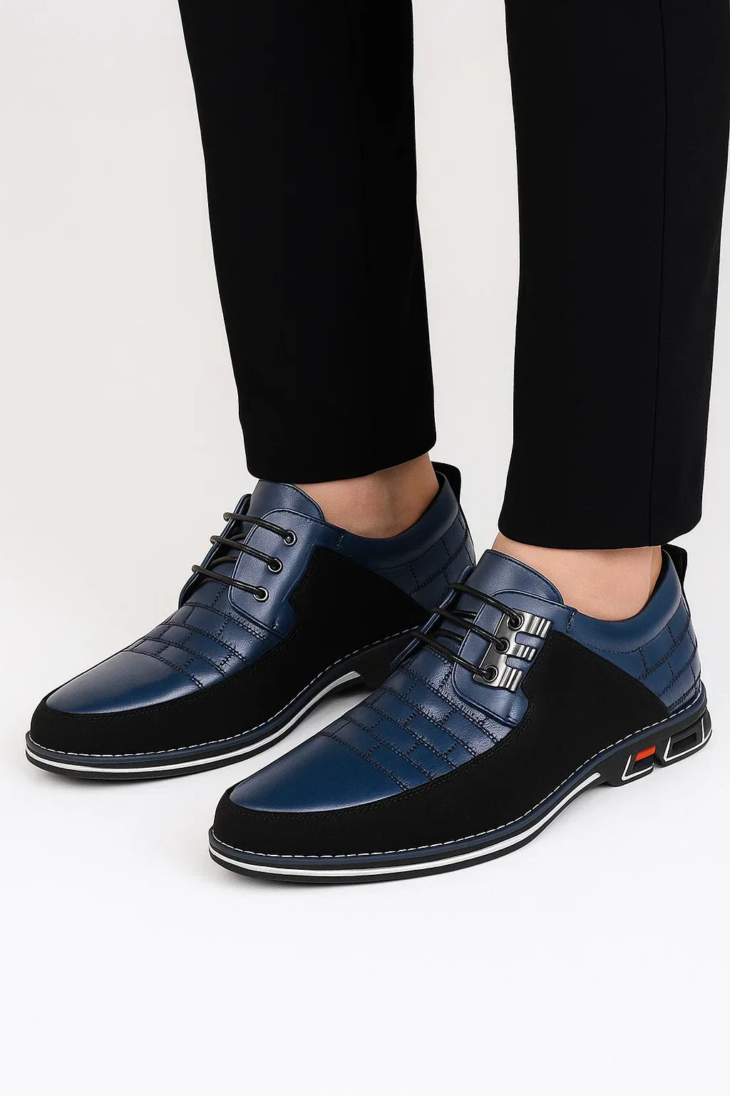 Men's Lace-Up Oxford Shoes | Artificial Leather | The Core Collection