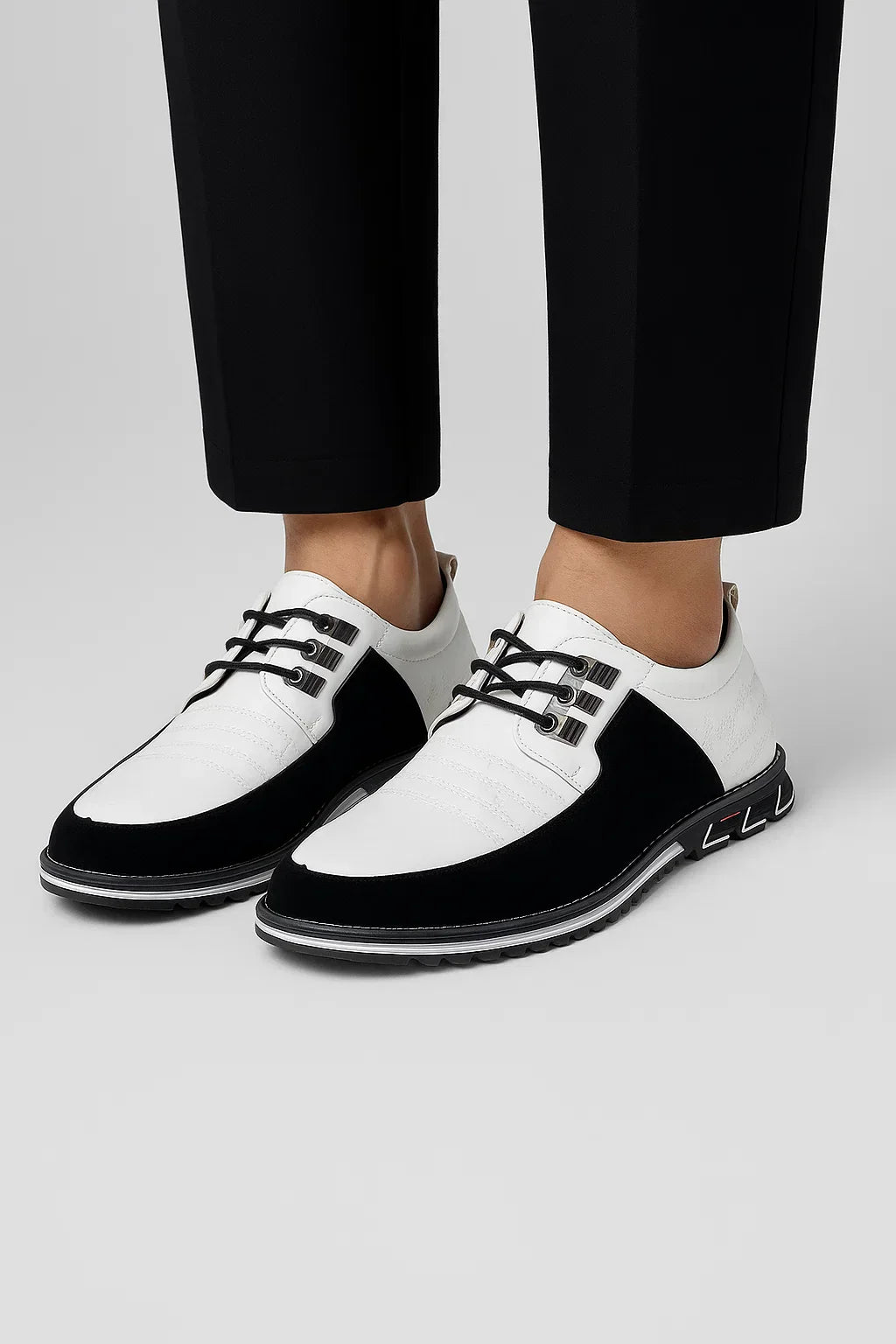 Men's Lace-Up Oxford Shoes | Artificial Leather | The Core Collection