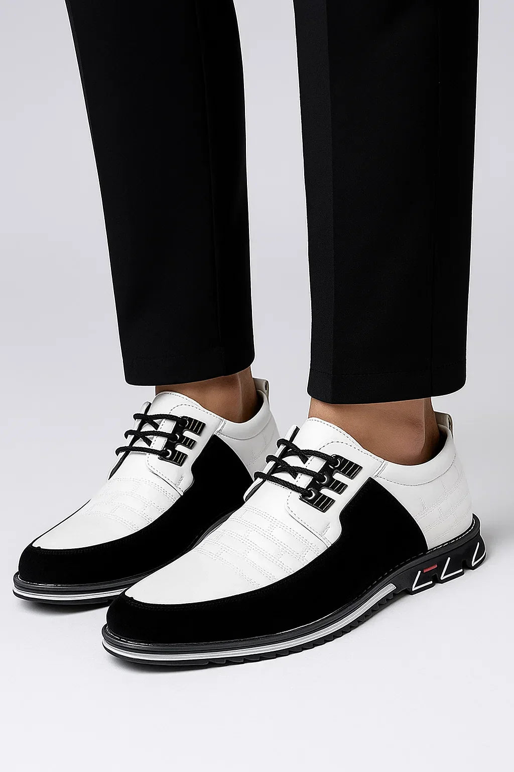 Men's Lace-Up Oxford Shoes | Artificial Leather | The Core Collection