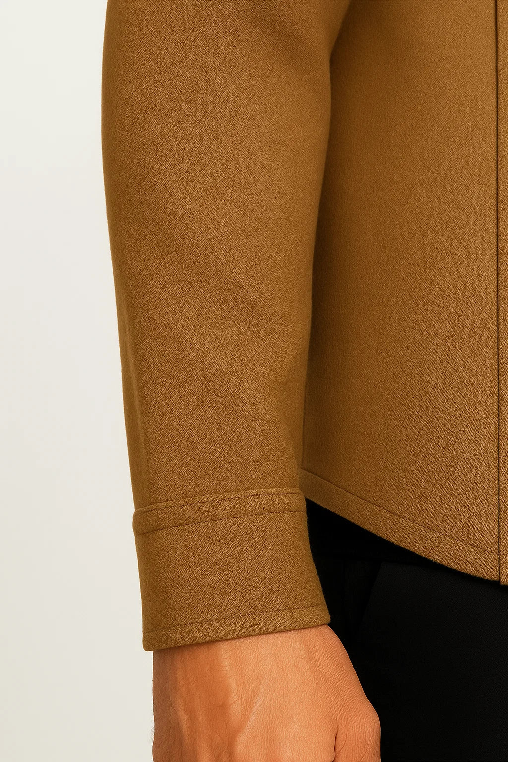 Overshirt Jacket | Wool-Blend | Structured Casual | Water-Resistant Finish