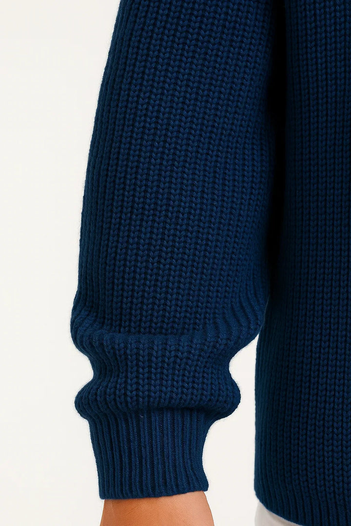 Ribbed Knit Sweater | Oversized Fit