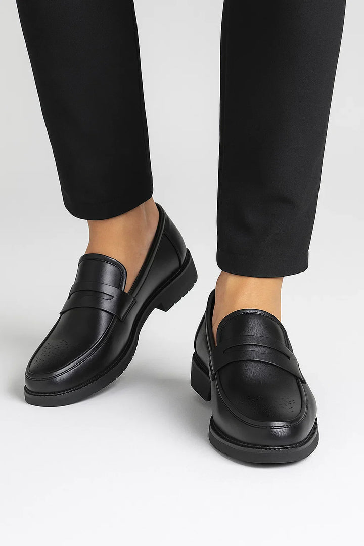 Men's Leather Loafers | Split Leather | The Core Collection