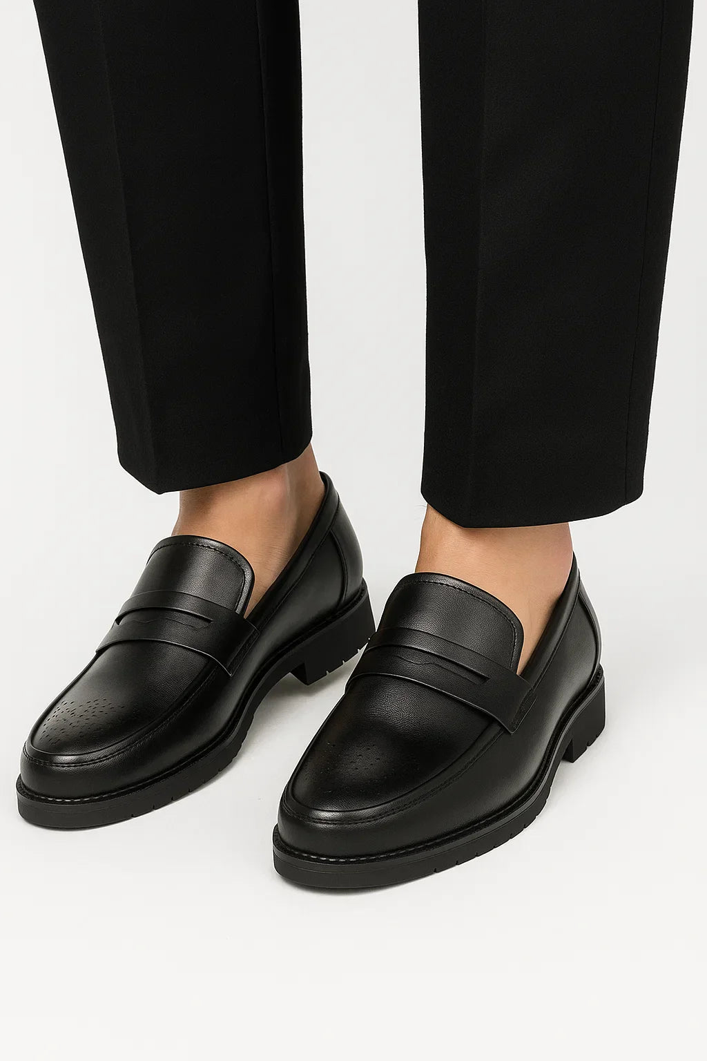 Men's Leather Loafers | Split Leather | The Core Collection