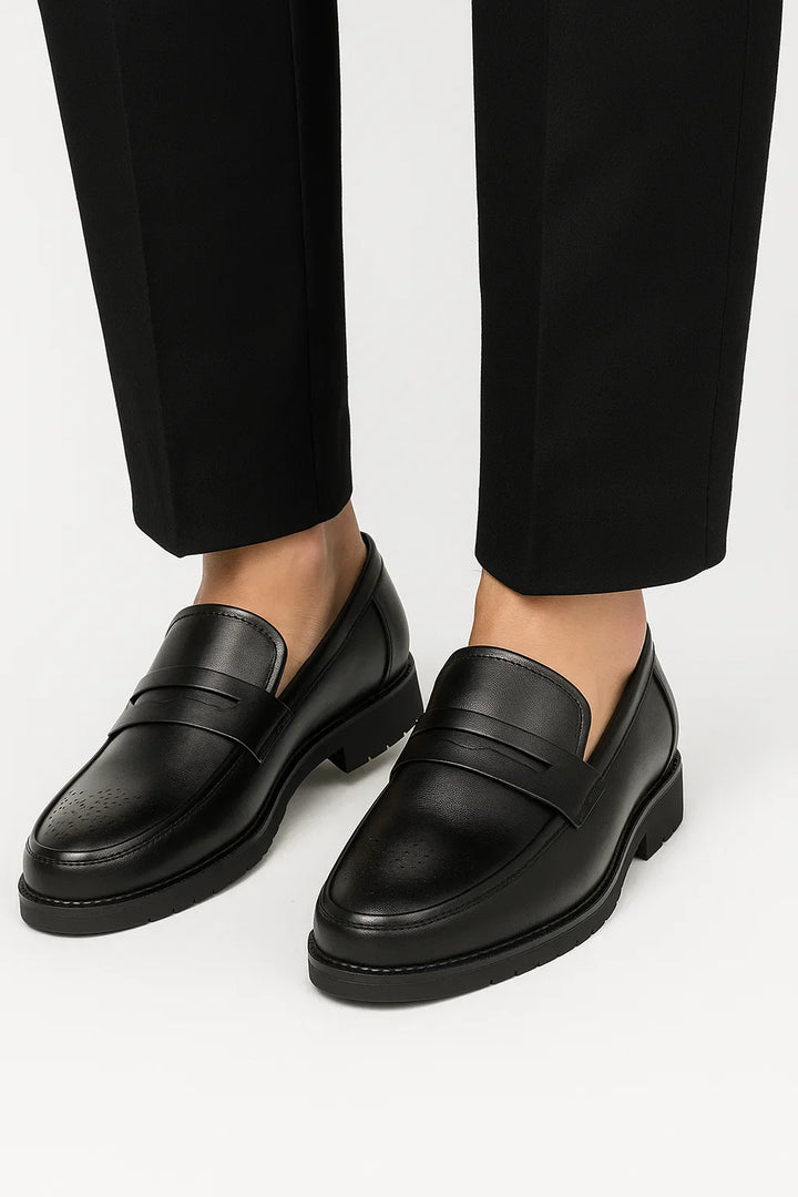 Men's Leather Loafers | Split Leather | The Core Collection