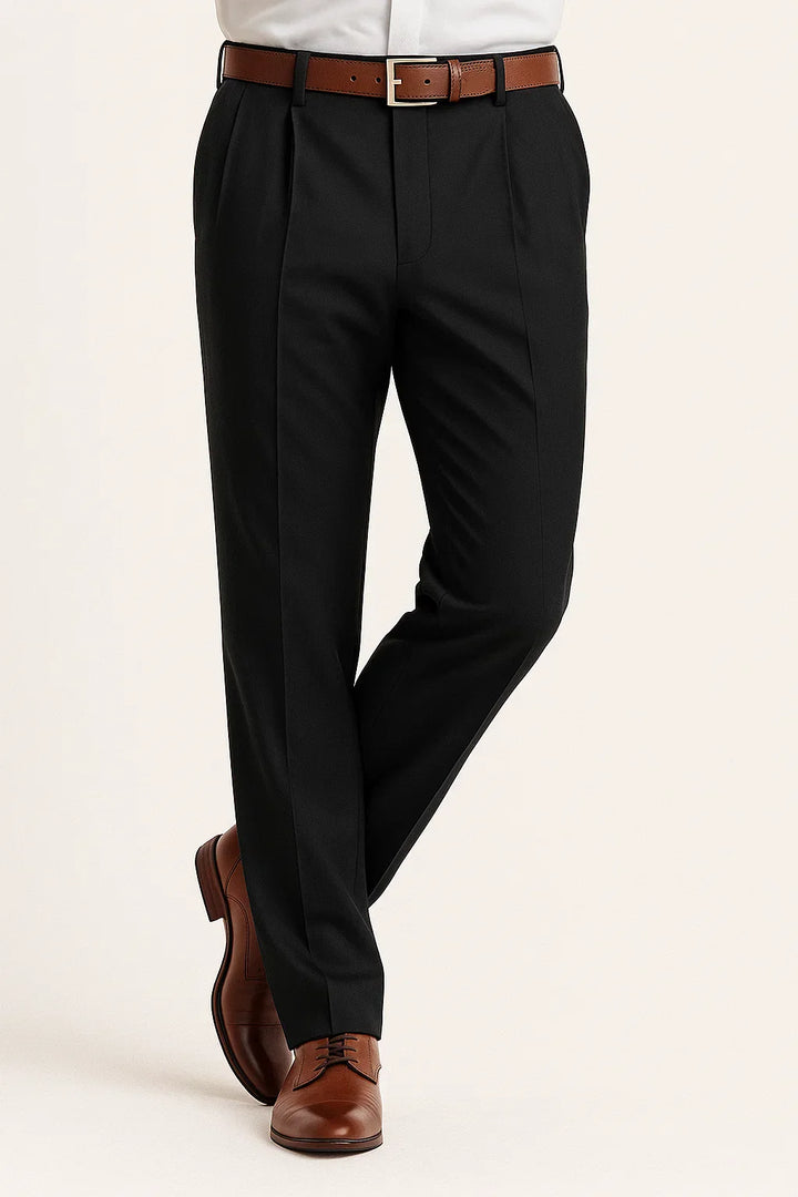 Men's Straight-Leg Trousers | Broadcloth | The Core Collection