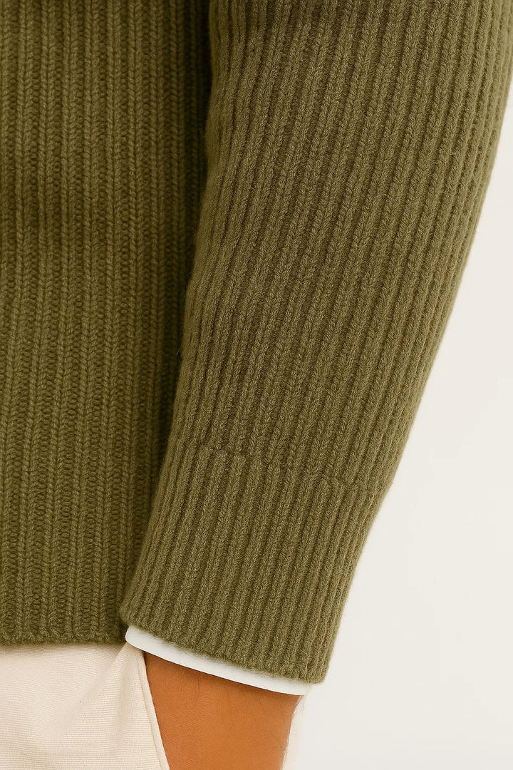 Men's Merino Wool Sweater | Raglan O-Neck | Smart Casual Knit