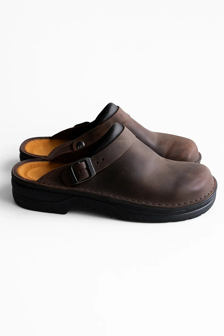 Clog Slippers | PU Leather | Orthopaedic Comfort Slip-On