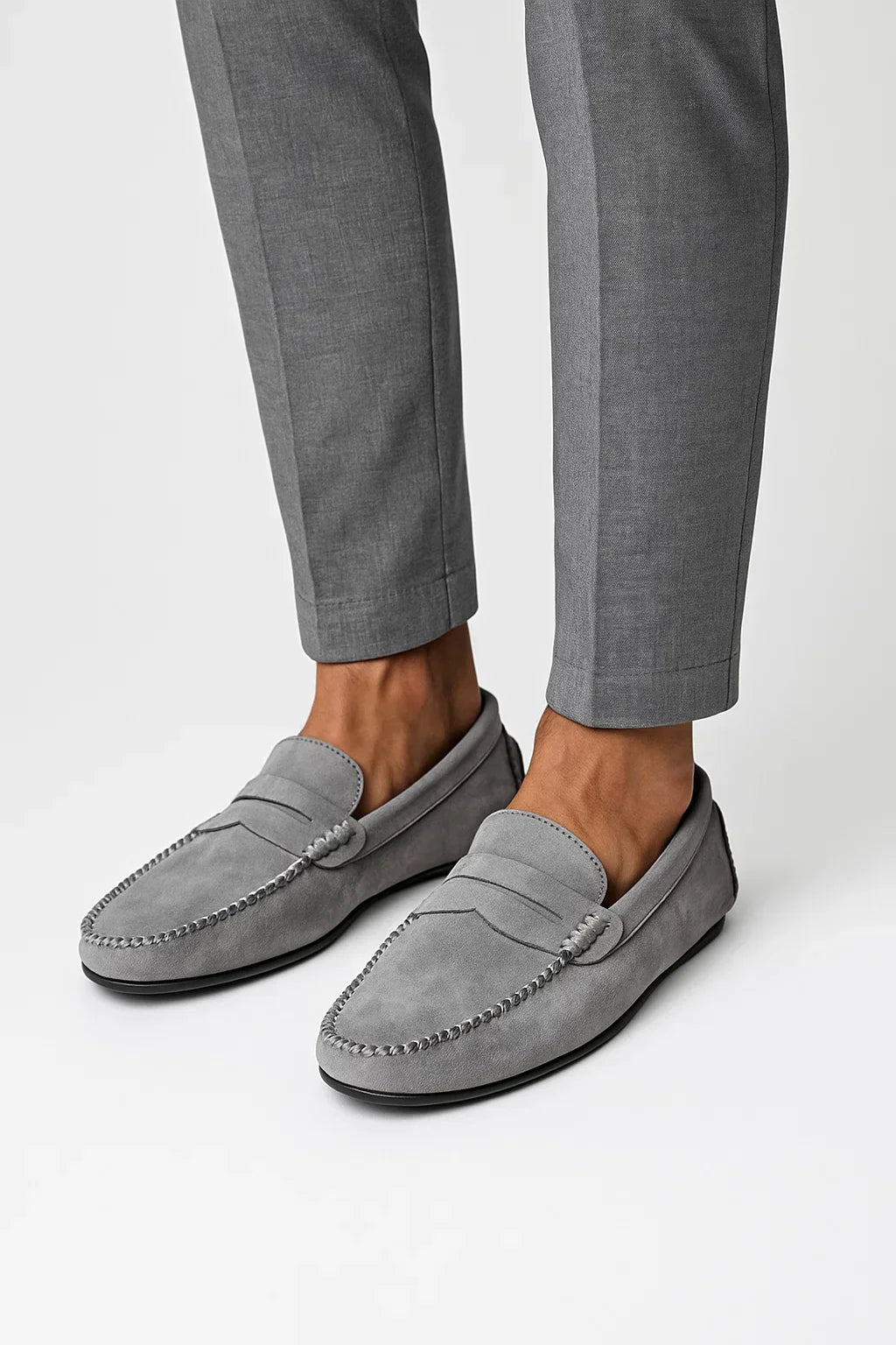 Men's Suede Loafers | Pigskin Leather | The Core Slip-On Comfort