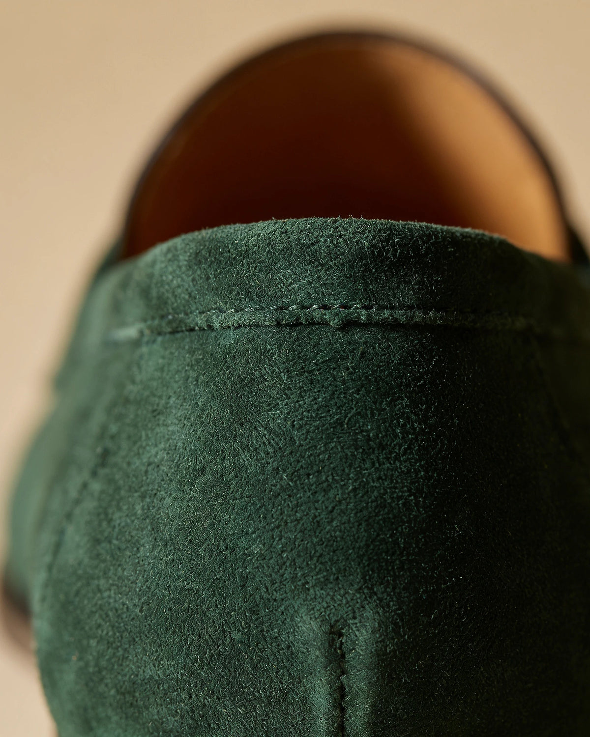 Brown Suede Penny Loafers Men PU Moccasin Slip-On | Valedrian — view 52
