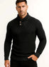 Knit Sweater | Shawl Collar | Button Detail