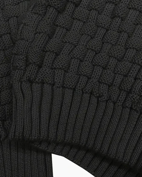 Knit Sweater | Shawl Collar | Button Detail — view 2
