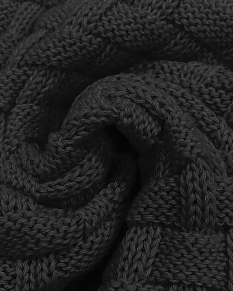 Knit Sweater | Shawl Collar | Button Detail — view 3