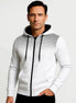 Zip Hoodie | Polka Print | Lightweight Fleece | Regular Fit