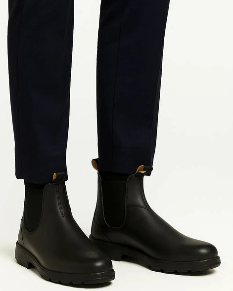 Craft Leather Chelsea Boots | Round Toe | Rubber Sole — view 2