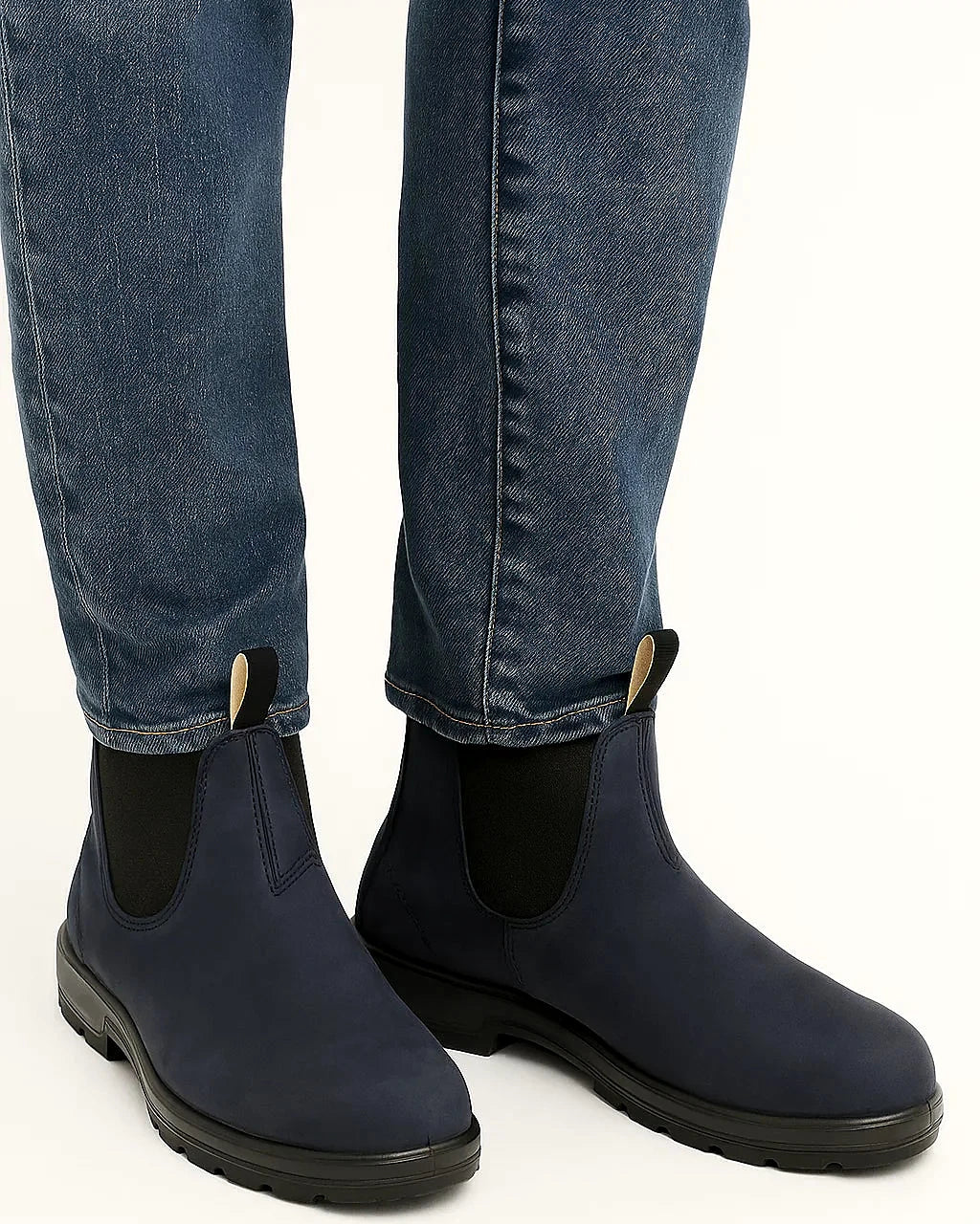 Craft Leather Chelsea Boots | Round Toe | Rubber Sole — view 3