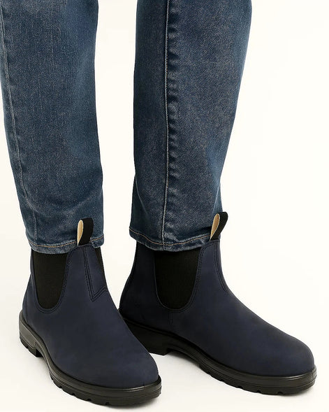 Craft Leather Chelsea Boots | Round Toe | Rubber Sole — view 3
