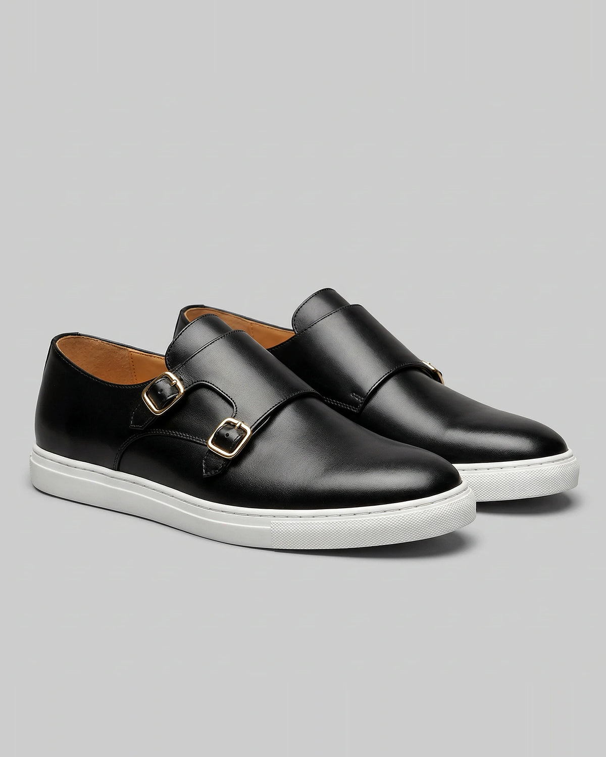 Men's Brown Loafers PU Leather Slip-On Shoes Sizes 5–12 - Valedrian — view 5